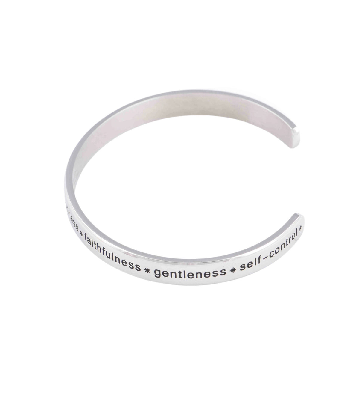 Bible Verse Blessing Cuff (Color: Silver)