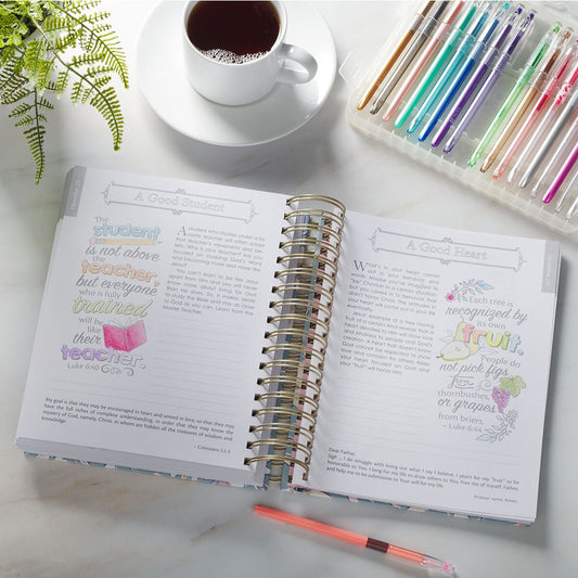 靈修書籍 - The Illustrated Words of Jesus for Women Wirebound Coloring Devotional