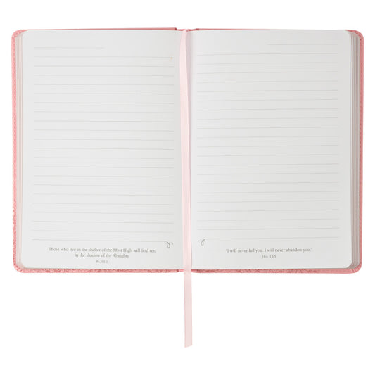 Joyful in Hope Pink Faux Leather Classic Journal