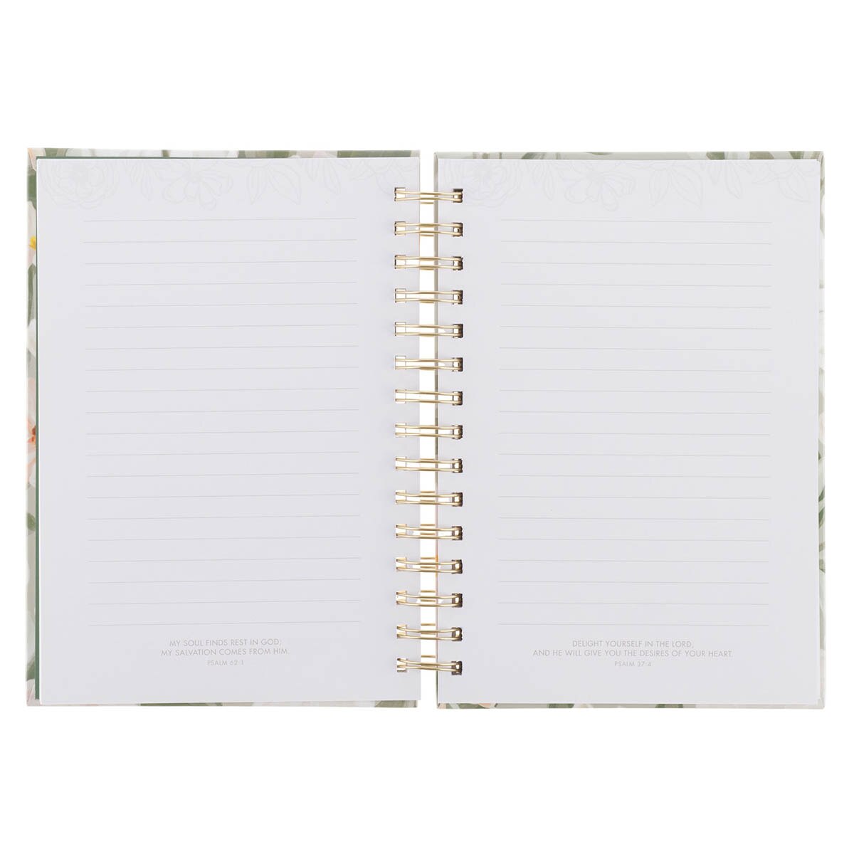He Restores My Soul Green Garden Spiral Journal - Psalm 23:3 - Image 4