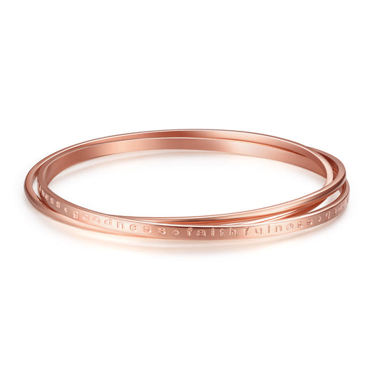3-in-1 Spirit Fruit Bracelet (Stainless steel) - Color Rose gold