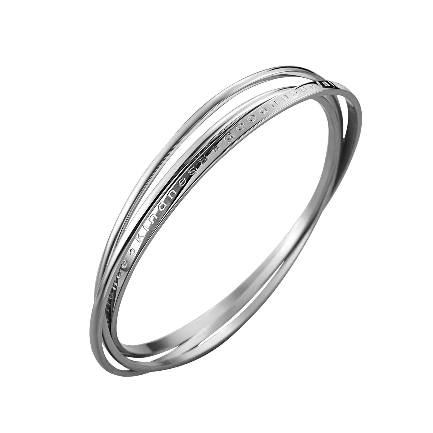 3-in-1 Spirit Fruit Bracelet (Stainless steel) - Color Silver