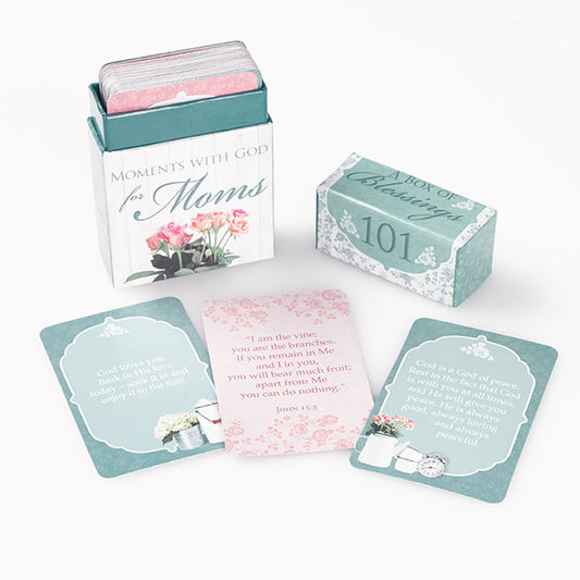 101 Moments with God for Moms Box of BlessingsBY KAREN STUBBS