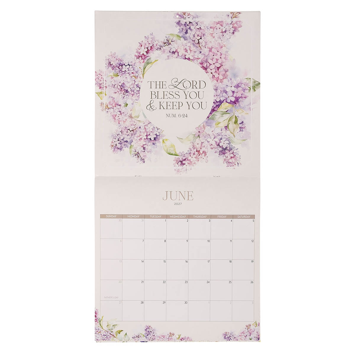 2027 This is The Day Large Wall Calendar - Psalm 118:24 - Image 3