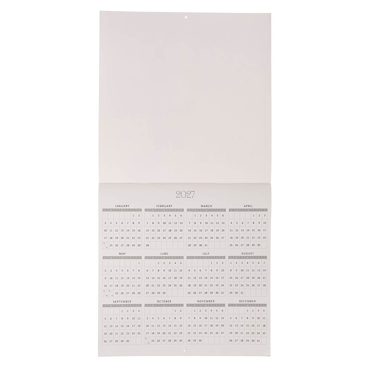 2027 This is The Day Large Wall Calendar - Psalm 118:24 - Image 4