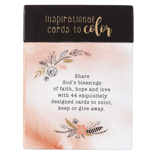 Faith Hope Love Coloring Cards