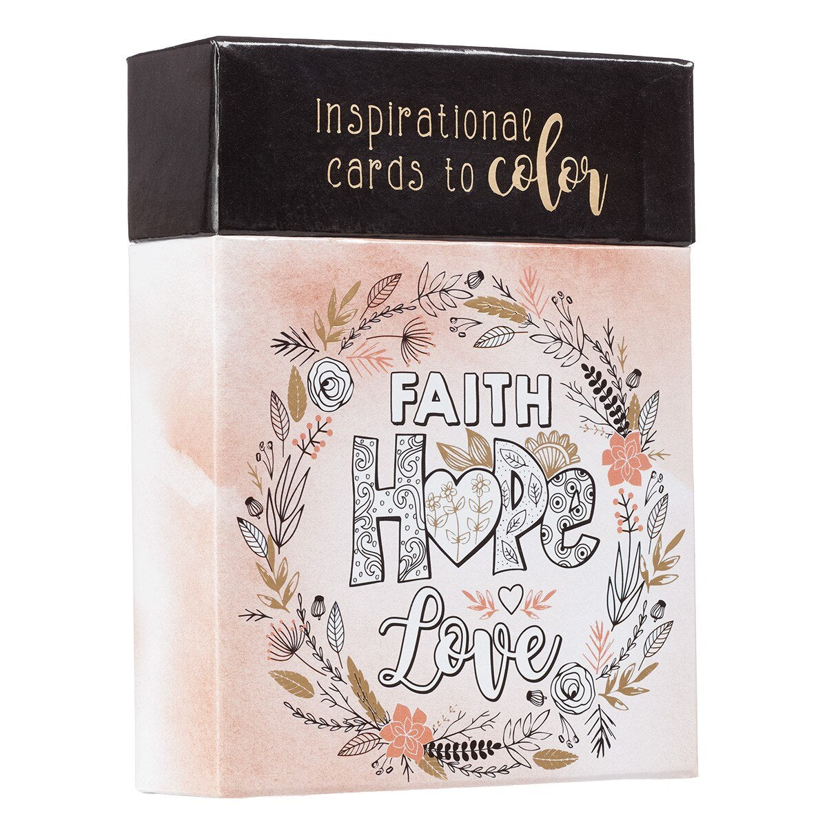 Faith Hope Love Coloring Cards