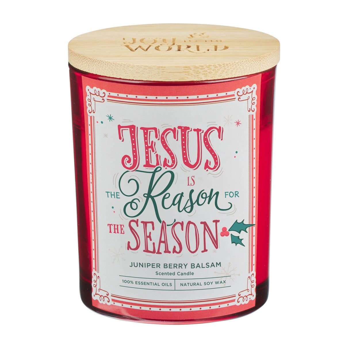 Jesus is the Reason Scented Candle in a Glass Jar (Christmas Special)