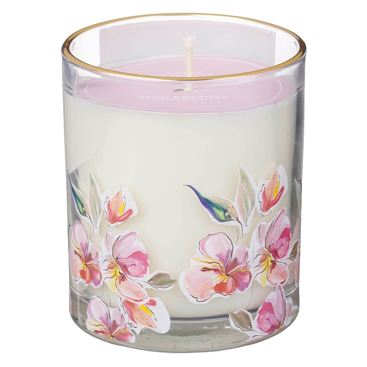In Loving Memory Vetiver and Moss Scented Candle in a Glass Jar - Image 2