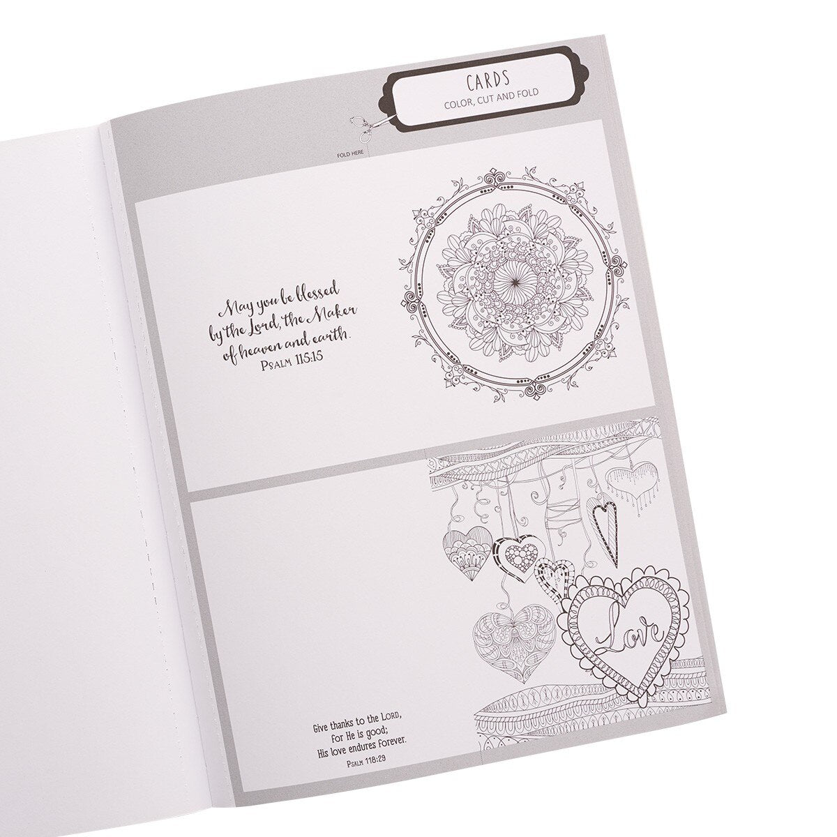 The Psalms in Color Coloring Book - Image 8