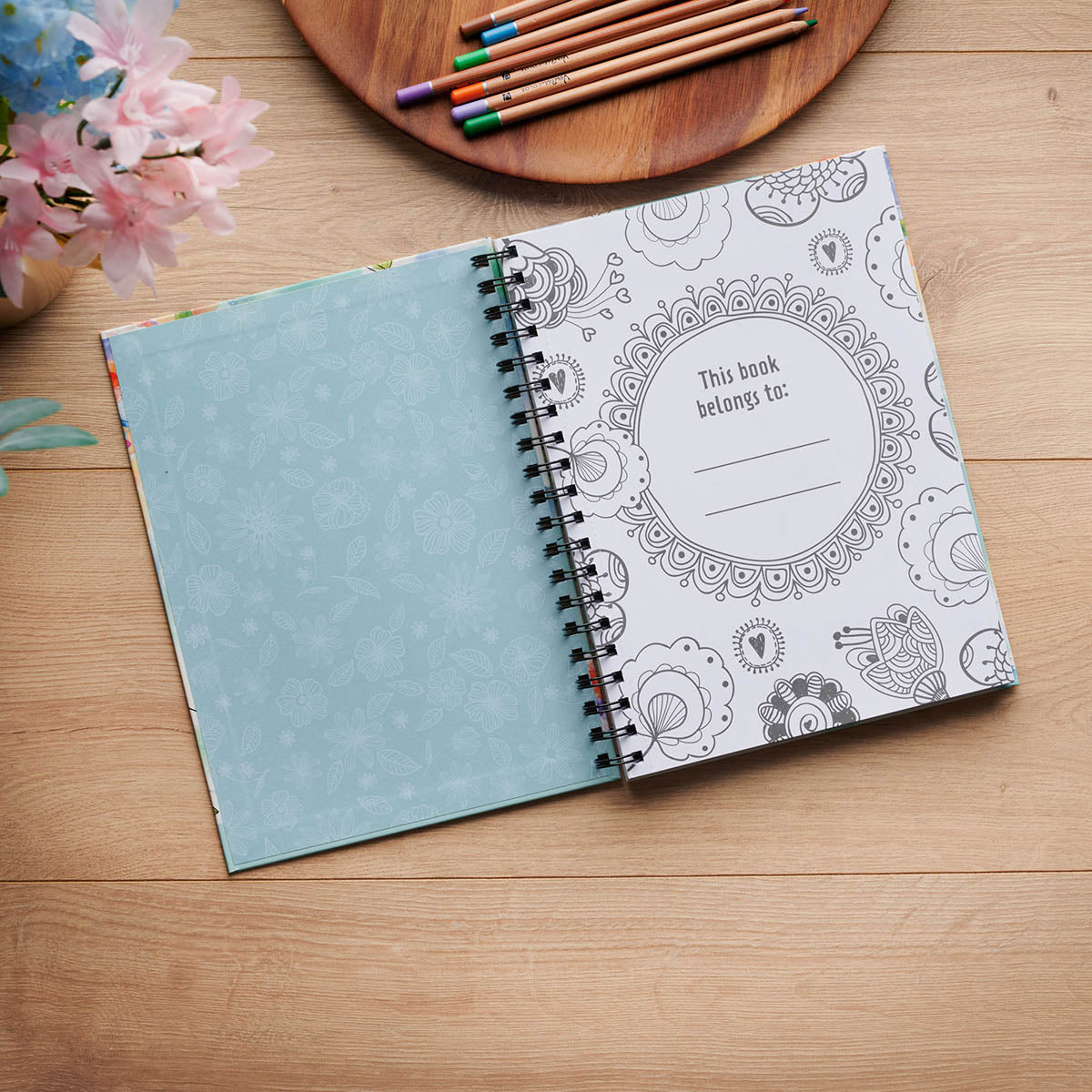 Prayers and Praises Coloring Book for Girls - Image 3