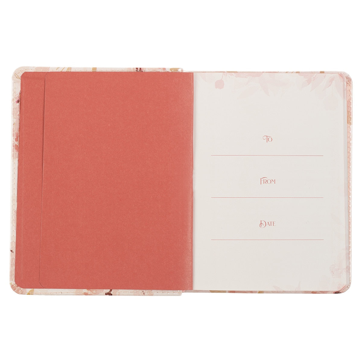 靈修書籍 - Daily Prayers for Women Pink Floral Faux Leather Devotional