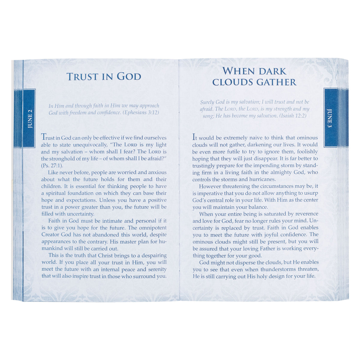 靈修書籍 - A Shelter From The Storm Softcover Devotional