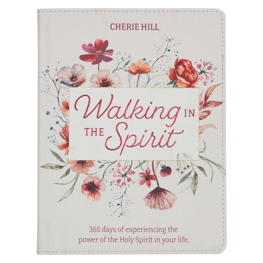 靈修書籍 - Walking in the Spirit Blush Pink Faux Leather Devotional