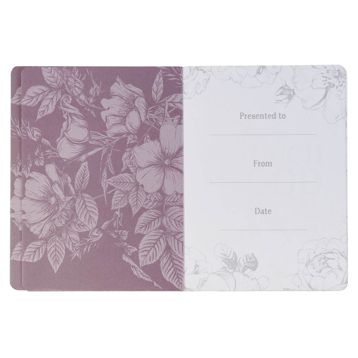 靈修書籍 - In Touch with God Pink Floral Softcover Devotional