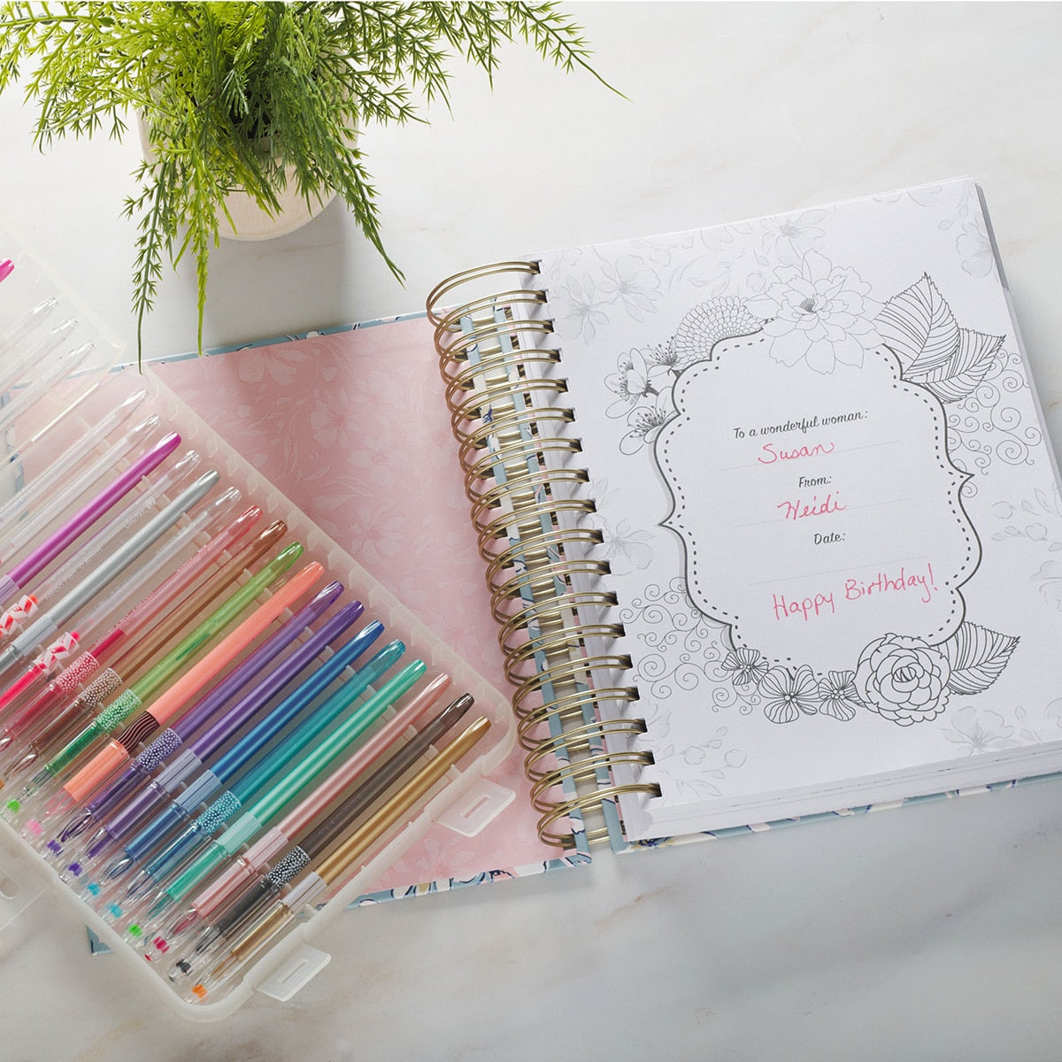 靈修書籍 - The Illustrated Words of Jesus for Women Wirebound Coloring Devotional