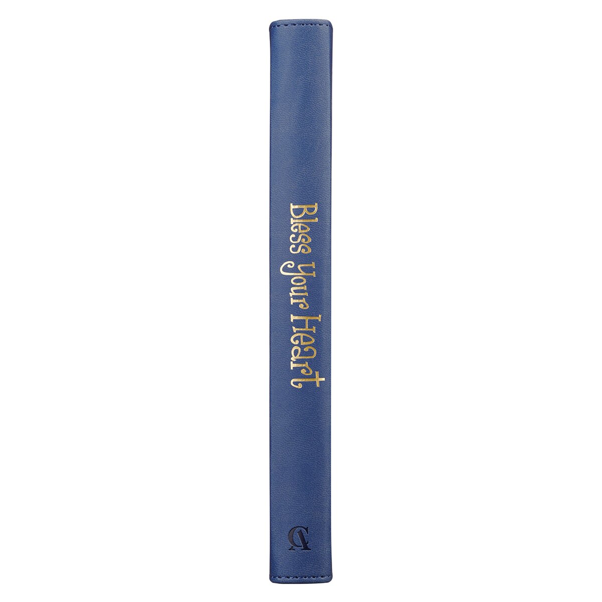 Bless Your Heart Blue Faux Leather Daily Devotional for Women