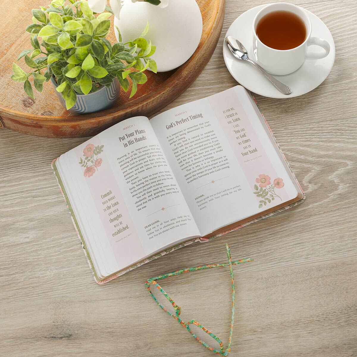 My Favorite Bible Verse Pink Faux Leather Devotional for Women - Image 6