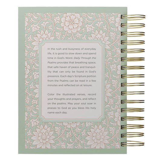 Daily Through the Psalms: A 365-Day Spiral-bound Creative Journal - Image 2