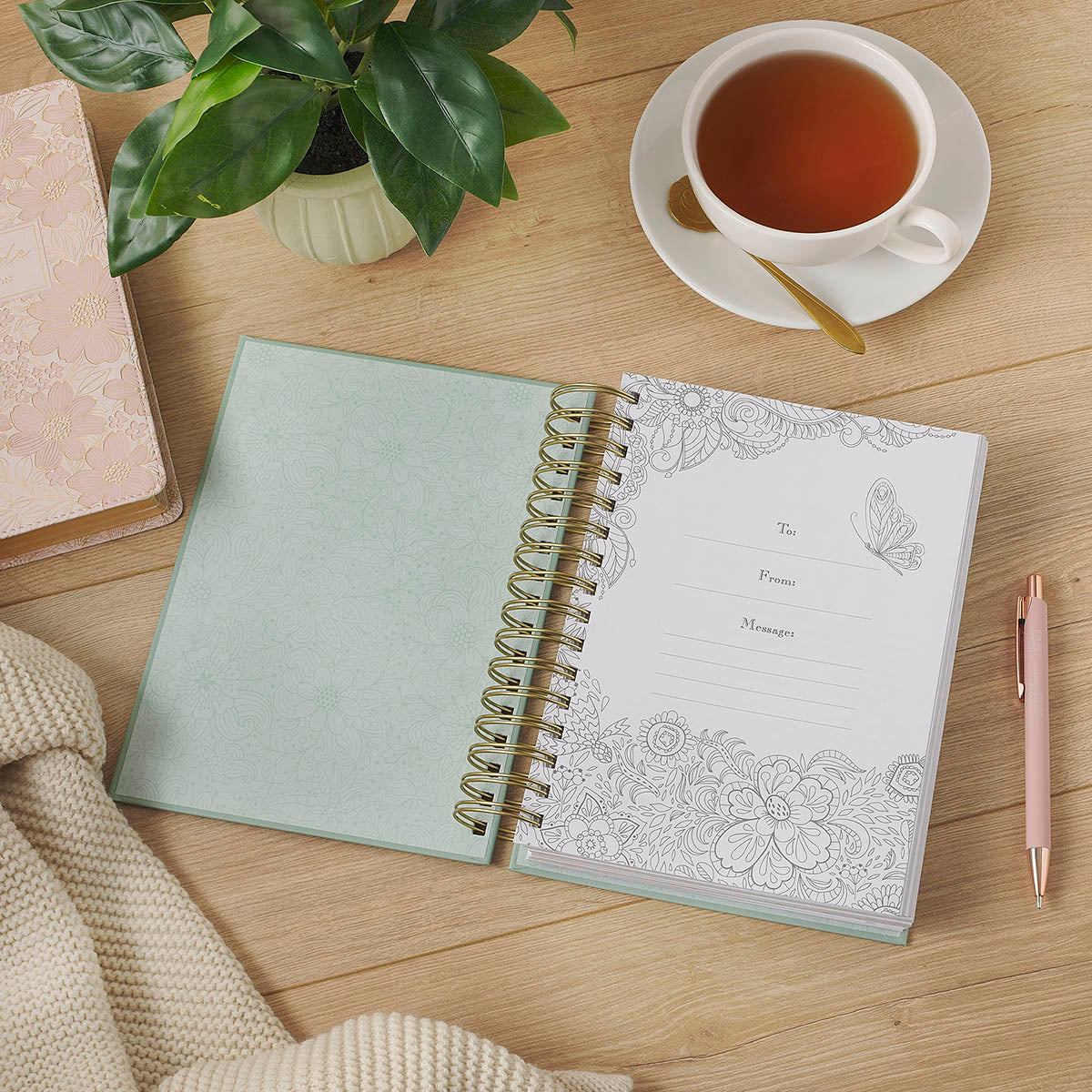 Daily Through the Psalms: A 365-Day Spiral-bound Creative Journal - Image 4