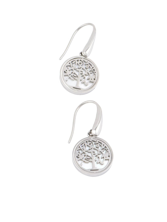 The Pearl of the Tree of life earrings (Stainless steel)