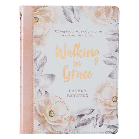 靈修書籍 - Walking in Grace Faux Leather Devotional