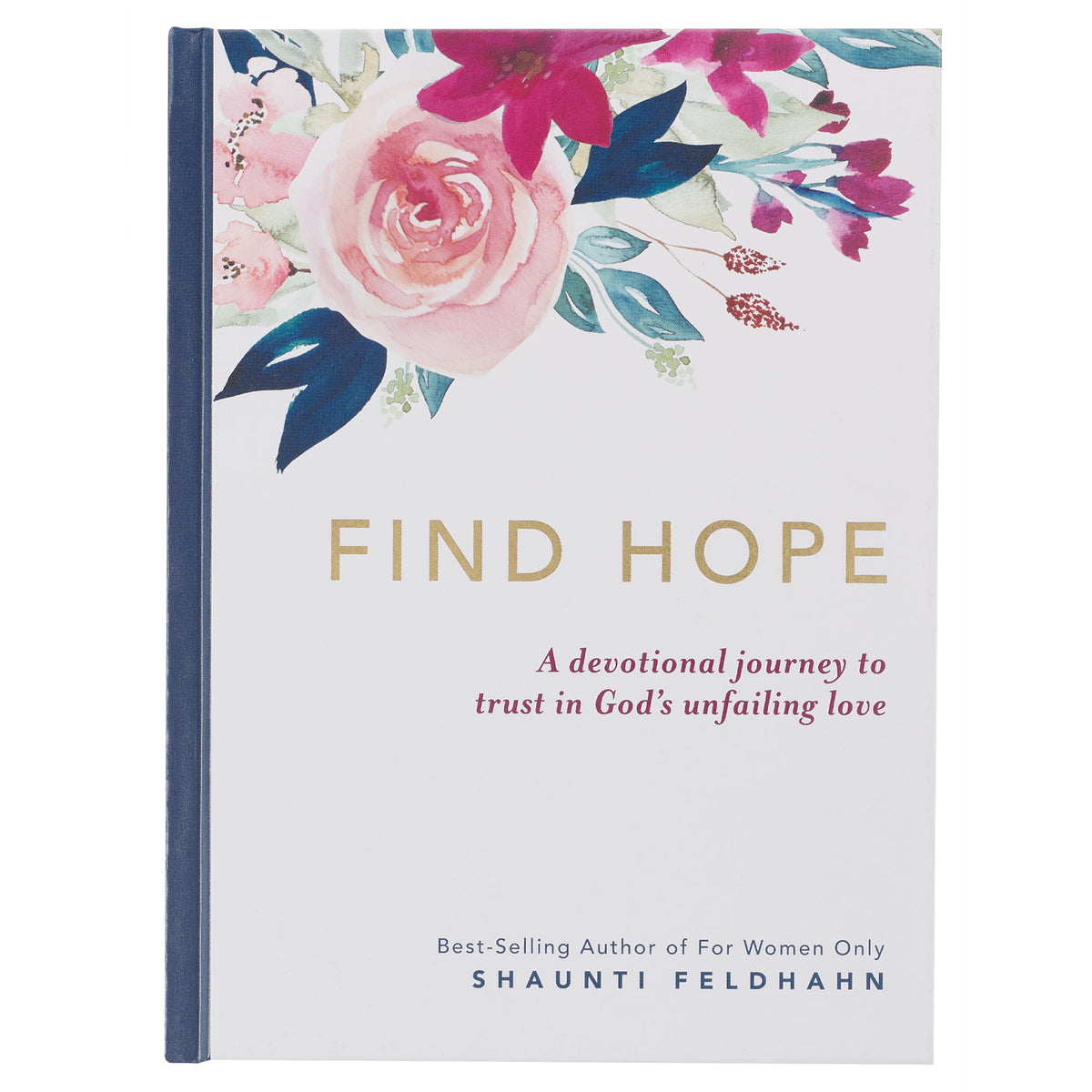 靈修書籍 - Find Hope White Hardcover Devotional