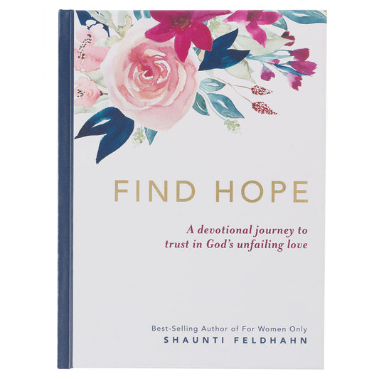 靈修書籍 - Find Hope White Hardcover Devotional