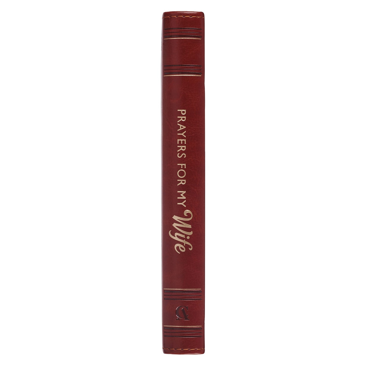 199 Prayers for My Wife Saddle Tan Faux Leather Prayer and Journaling Guide - Image 8
