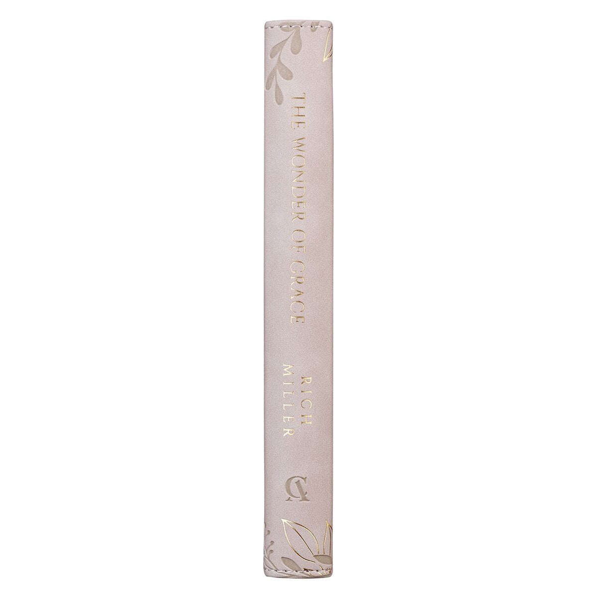 The Wonder of Grace: A 40-Day Devotional Journey Taupe Faux Leather Devotional