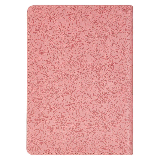 Hope and a Future Pink Bloom Faux Leather Classic Journal - Jeremiah 29:11 - Image 2