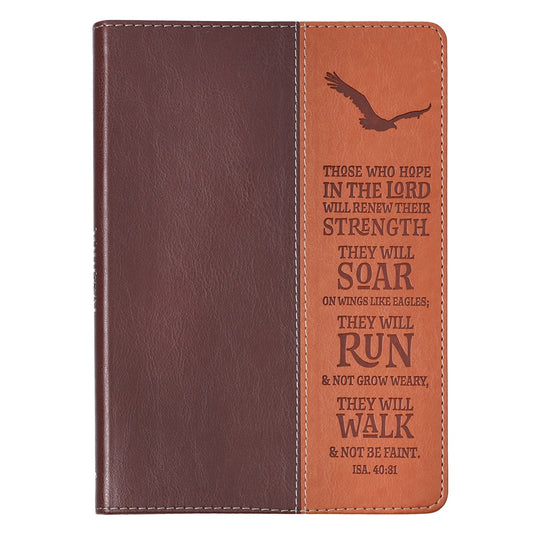 Wings Like Eagles Classic Faux Leather Journal