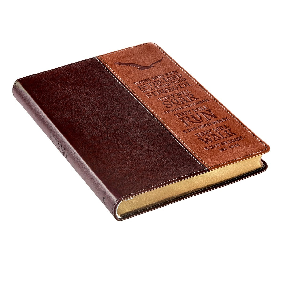 Wings Like Eagles Classic Faux Leather Journal - Image 4