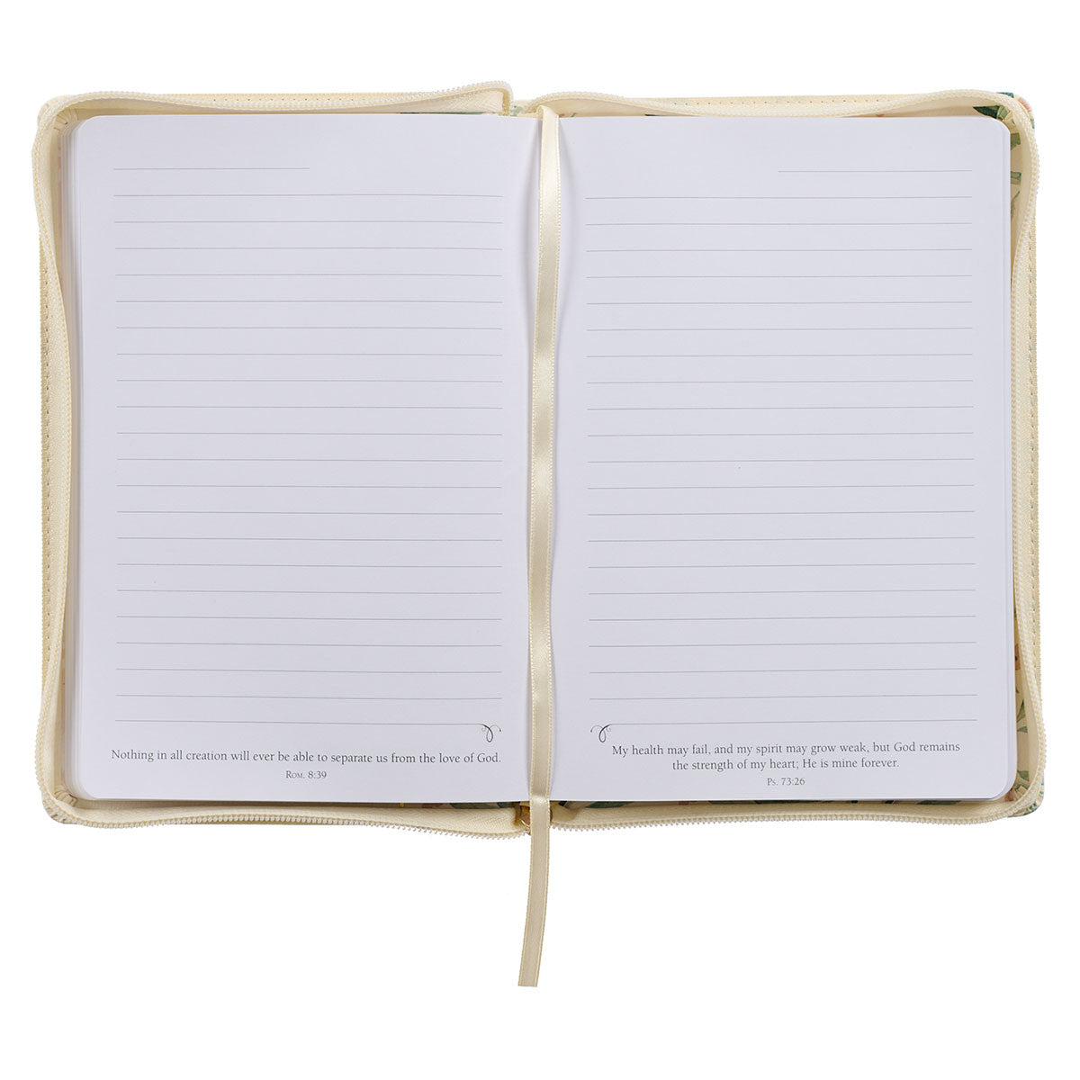 For I Know the Plans Faux Leather Classic Journal with Zipped Closure - Jeremiah 29:11