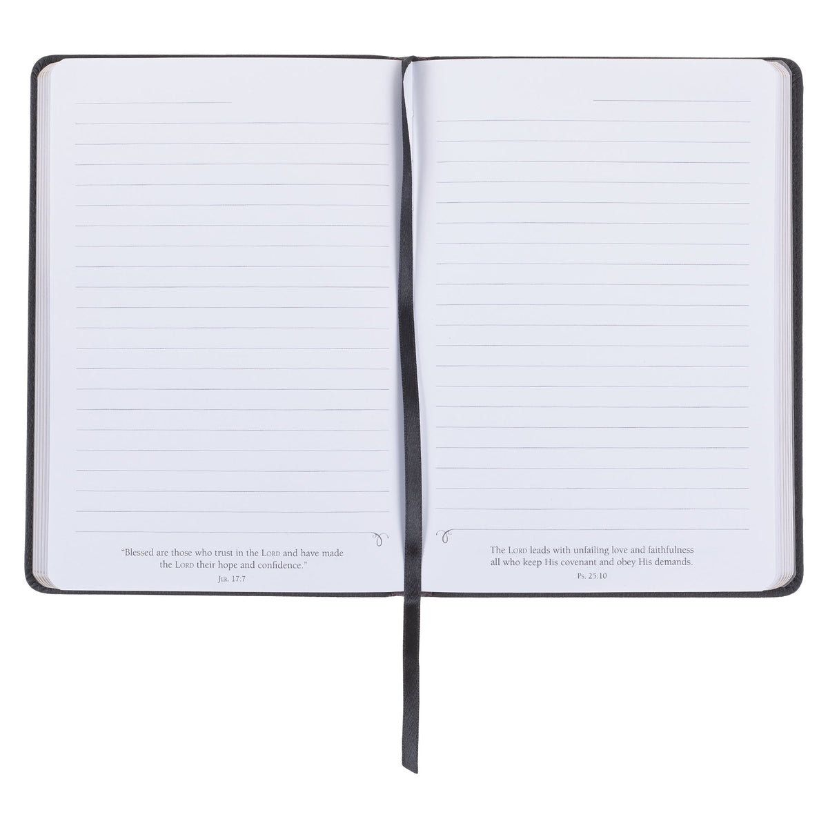 Bless You and Keep You Black Faux Leather Classic Journal - Numbers 6:24-26