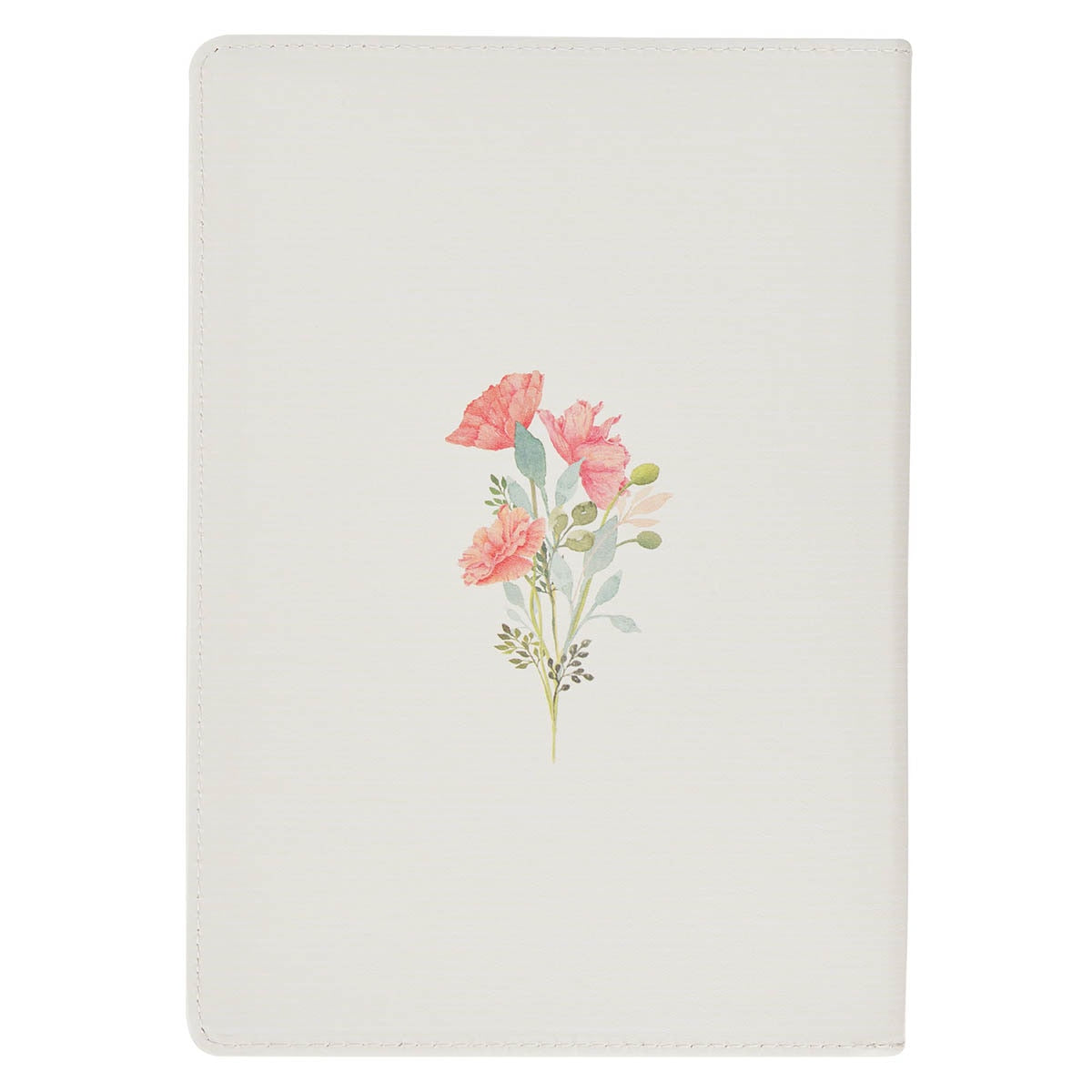 A Sweet Friendship Bright Floral Wreath Faux Leather Classic Journal with Zipper Closure - Proverbs 27:9