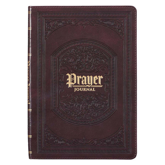 The LORD's Prayer Dark Brown Prompted Prayer Journal
