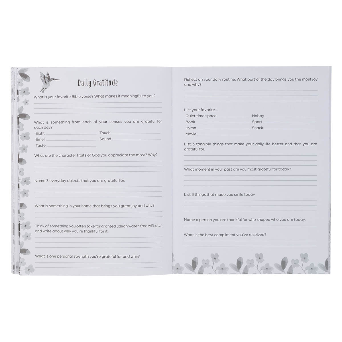 Grateful and Blessed — A Guided Gratitude Journal