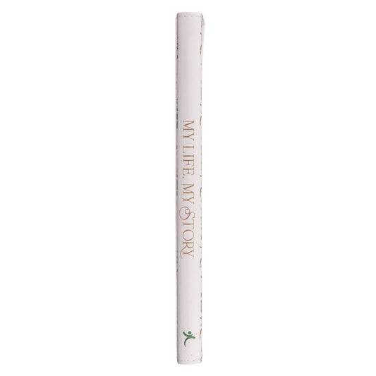 My Life, My Story: A Mother's Legacy Journal White Faux Leather Prompted Journal