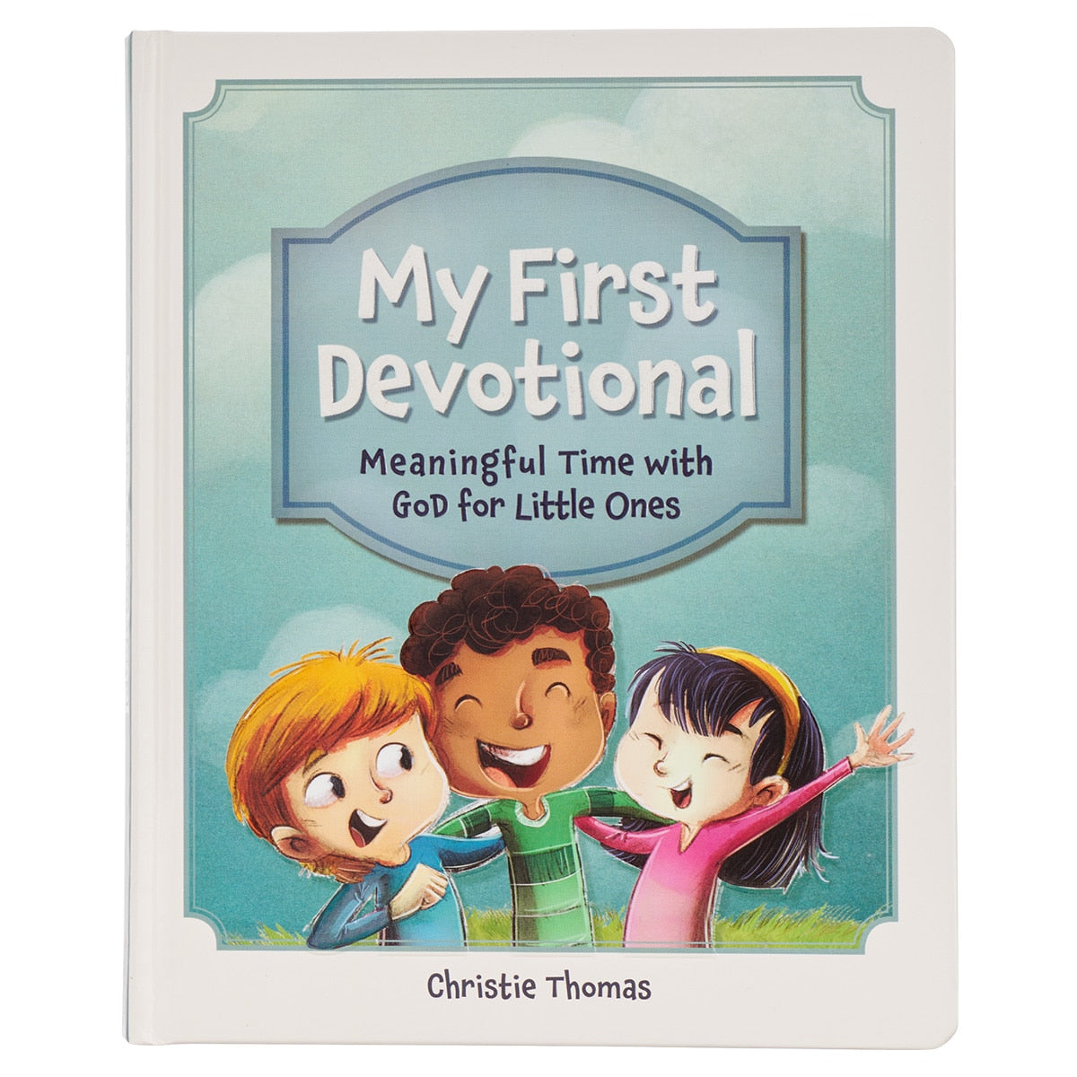 靈修書籍 - My First Devotional Teal Hardcover Devotional Book