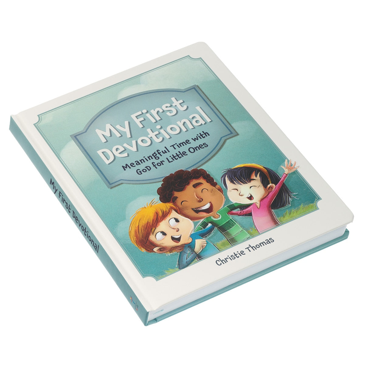 靈修書籍 - My First Devotional Teal Hardcover Devotional Book