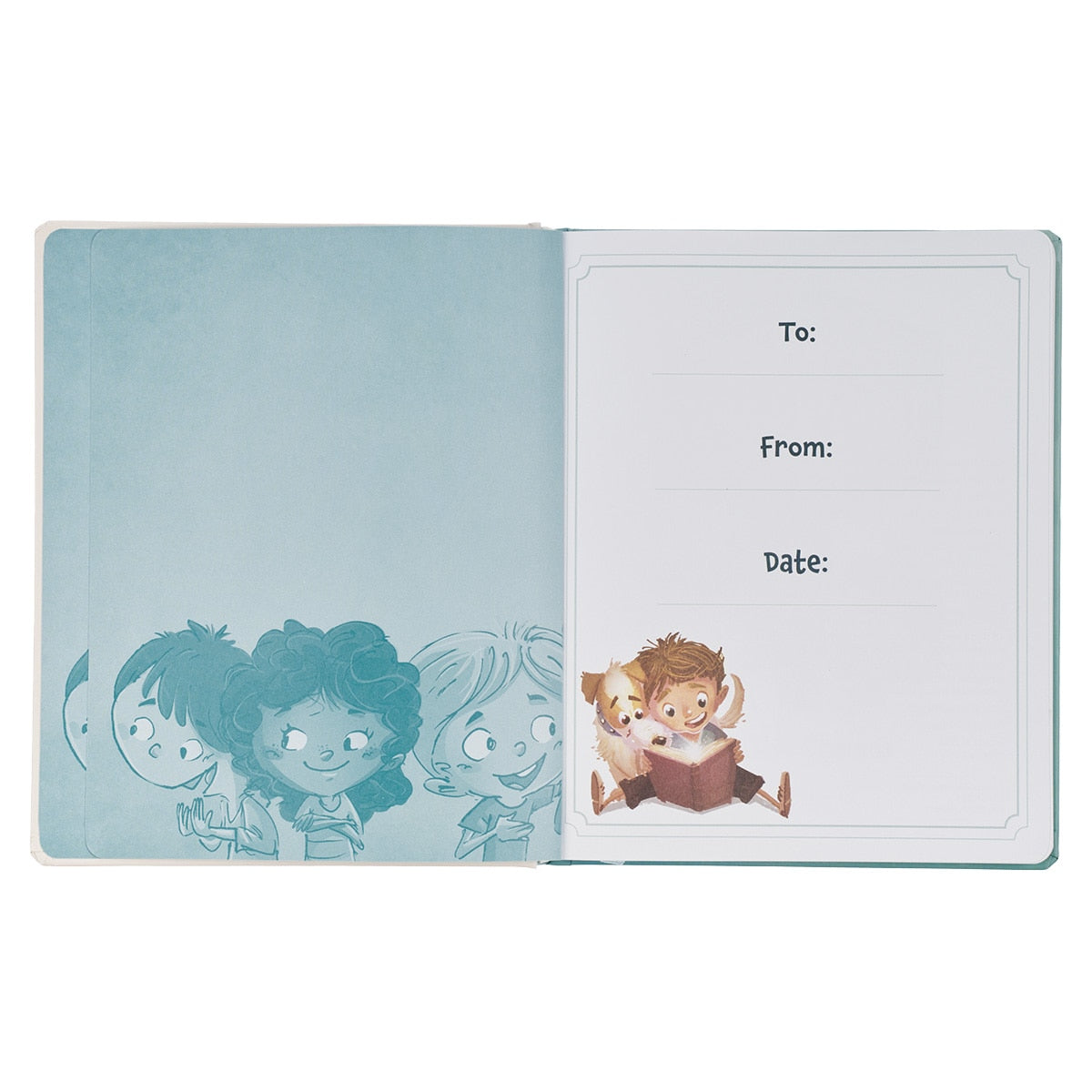 靈修書籍 - My First Devotional Teal Hardcover Devotional Book