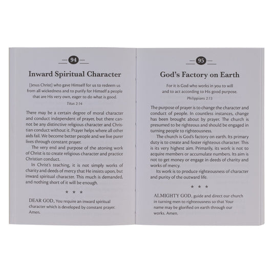 The Power of Prayer Mini Devotional
