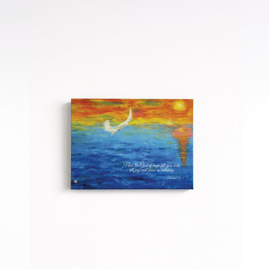 Romans 15:13 Canvas Print (Small)