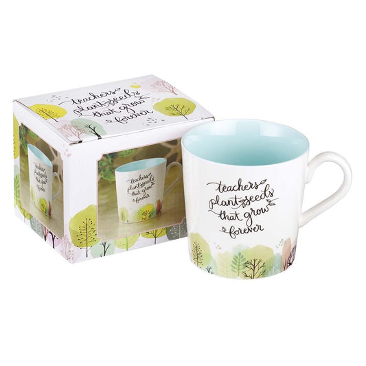 Teachers Plant Seeds Ceramic Coffee Mug