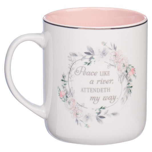 It Is Well Pink Ceramic coffee Mug