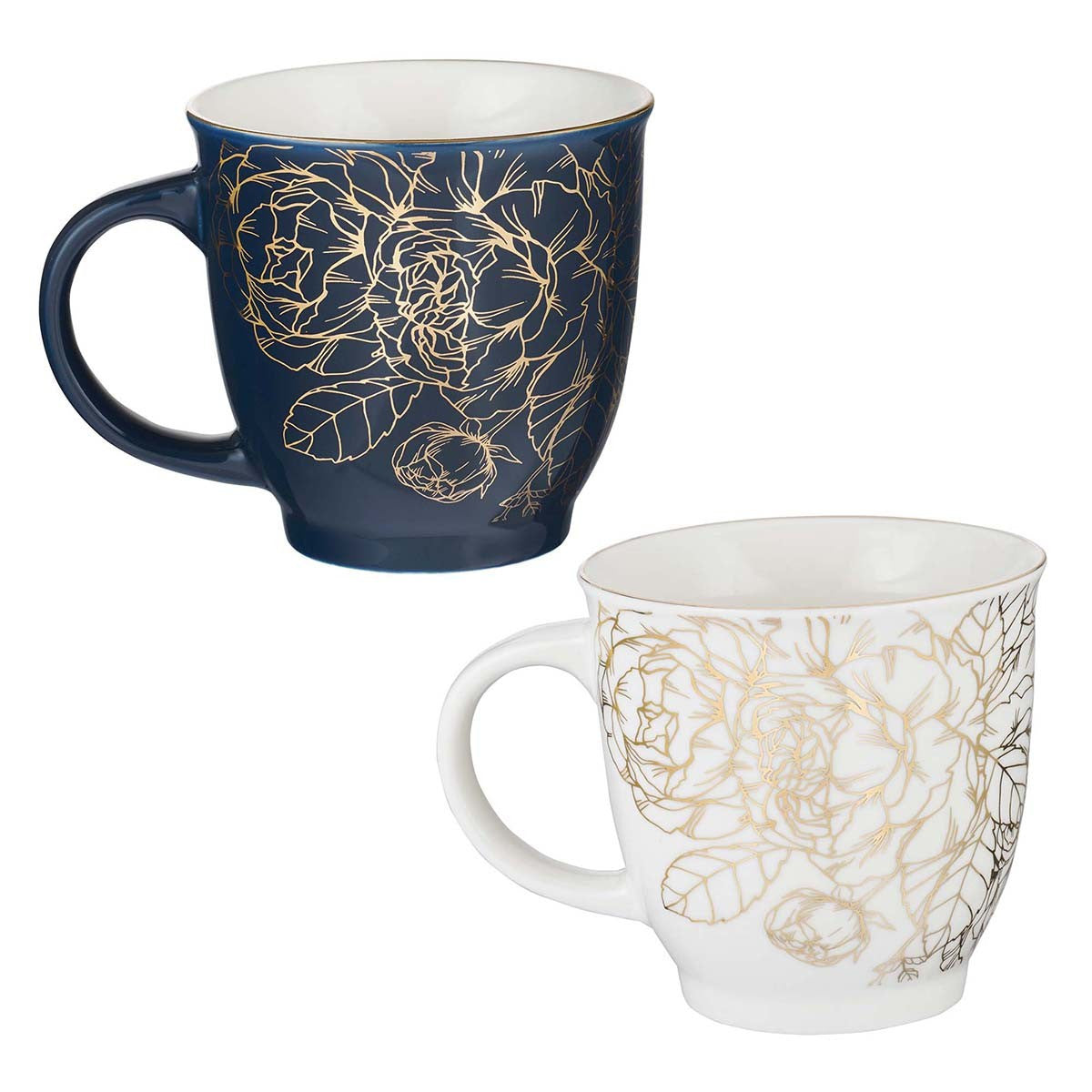 A Beautiful Morning Two Piece Ceramic Mug Set - Lamentations 3:23 &amp; Ecclesiastes 3:1