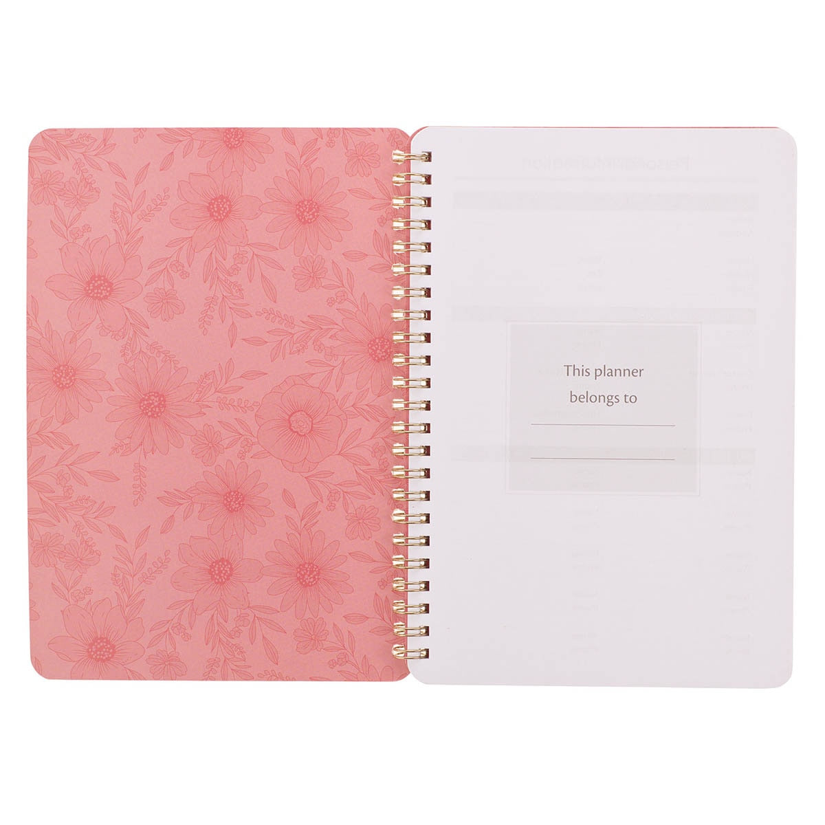 2027 Be Still and Know Spiral Weekly Planner - Psalm 46:10 - Image 3