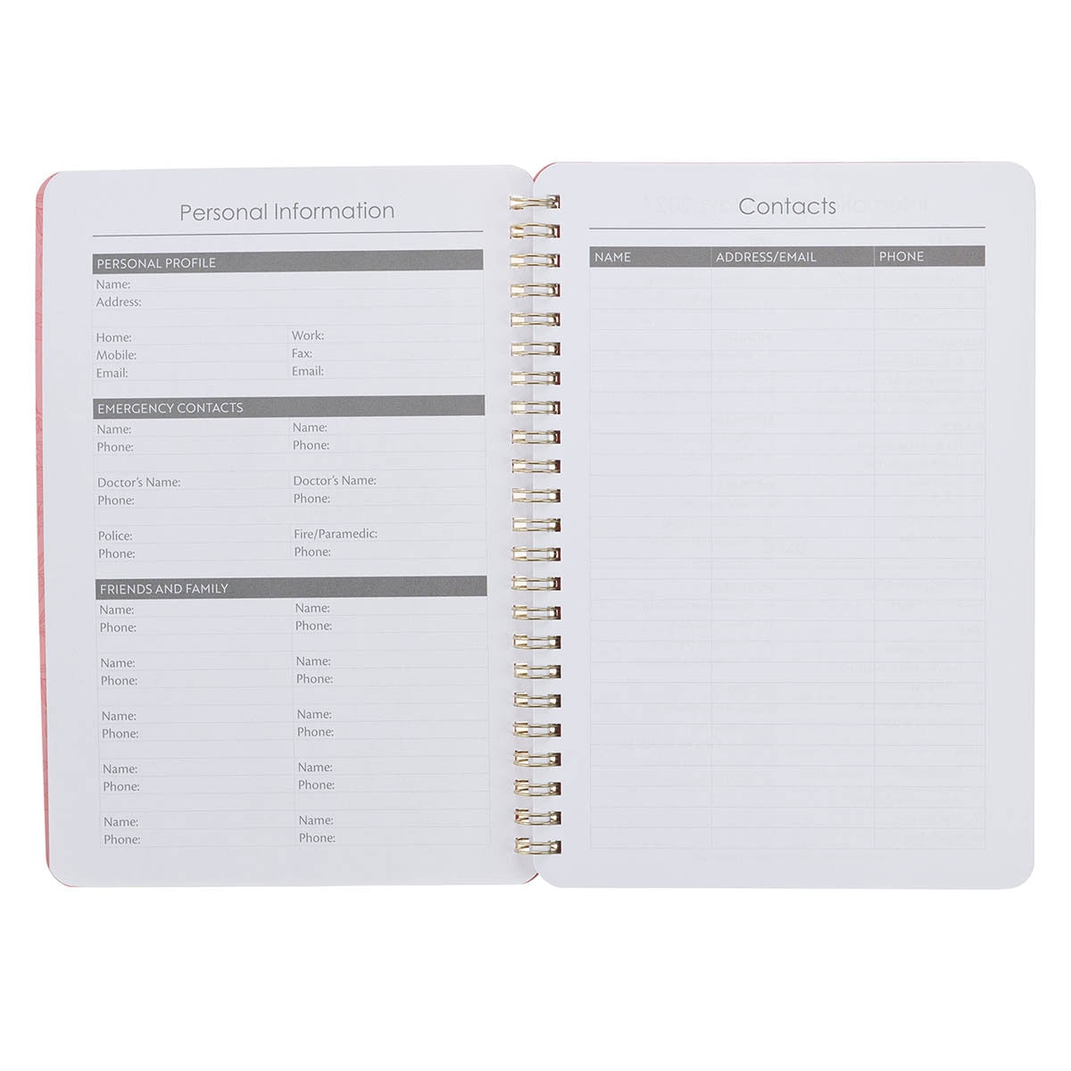 2027 Be Still and Know Spiral Weekly Planner - Psalm 46:10 - Image 4