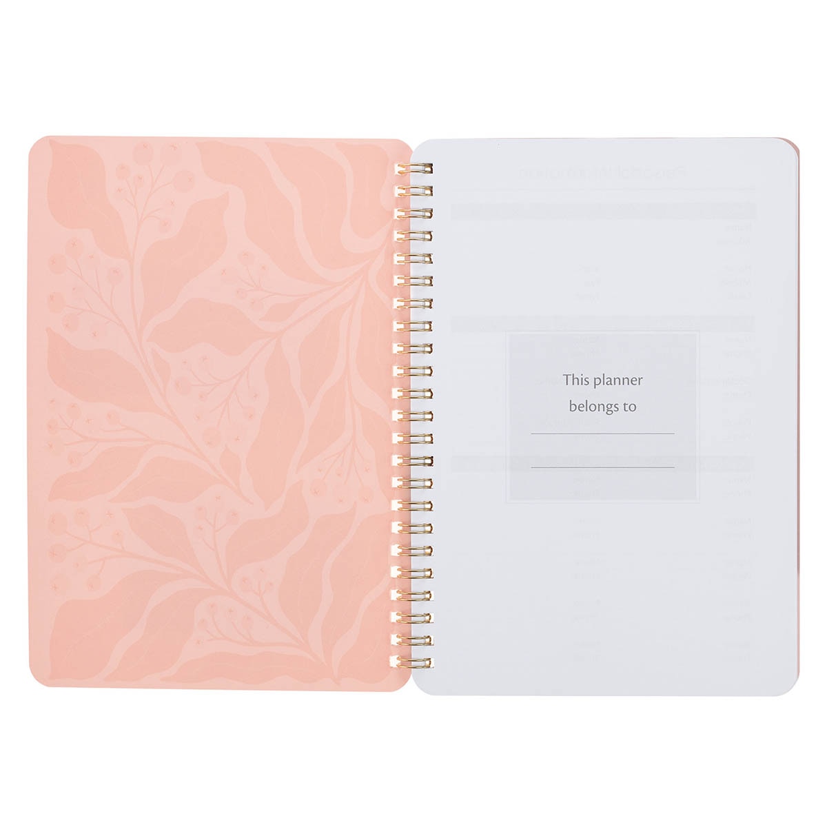 2027 I Know the Plans Spiral Weekly Planner - Jeremiah 29:11 - Image 3
